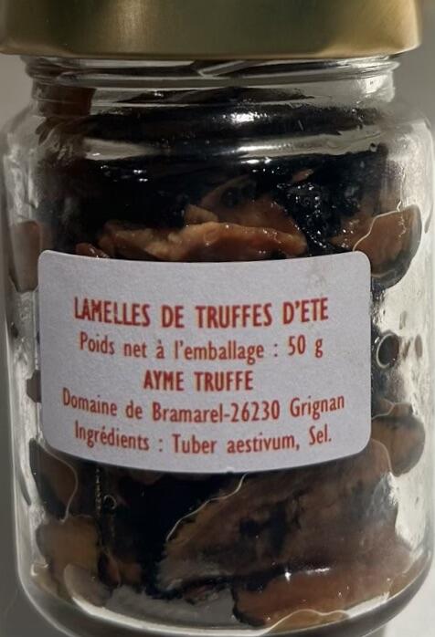 Lamelles de truffe d’été 50 g