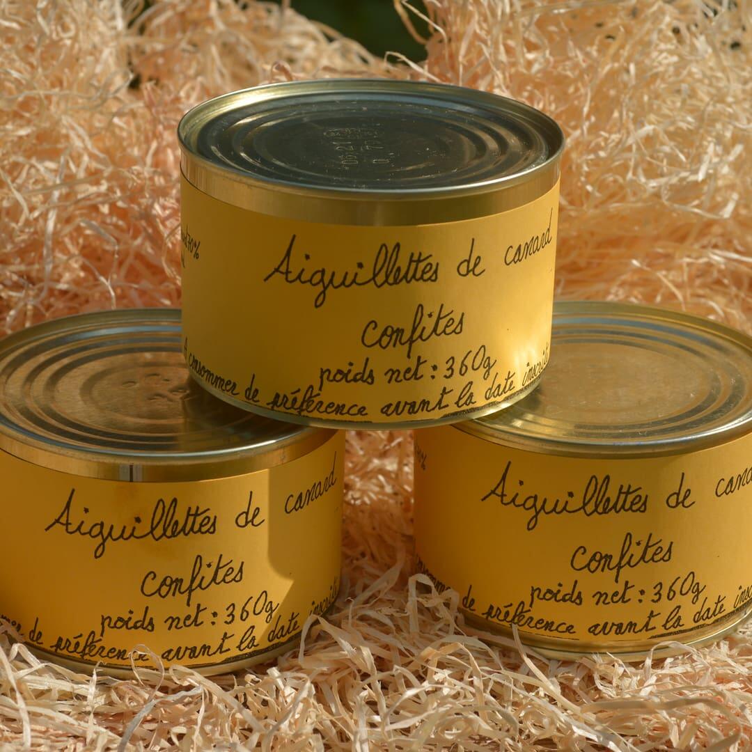 Aiguillettes de canard confites 360 g