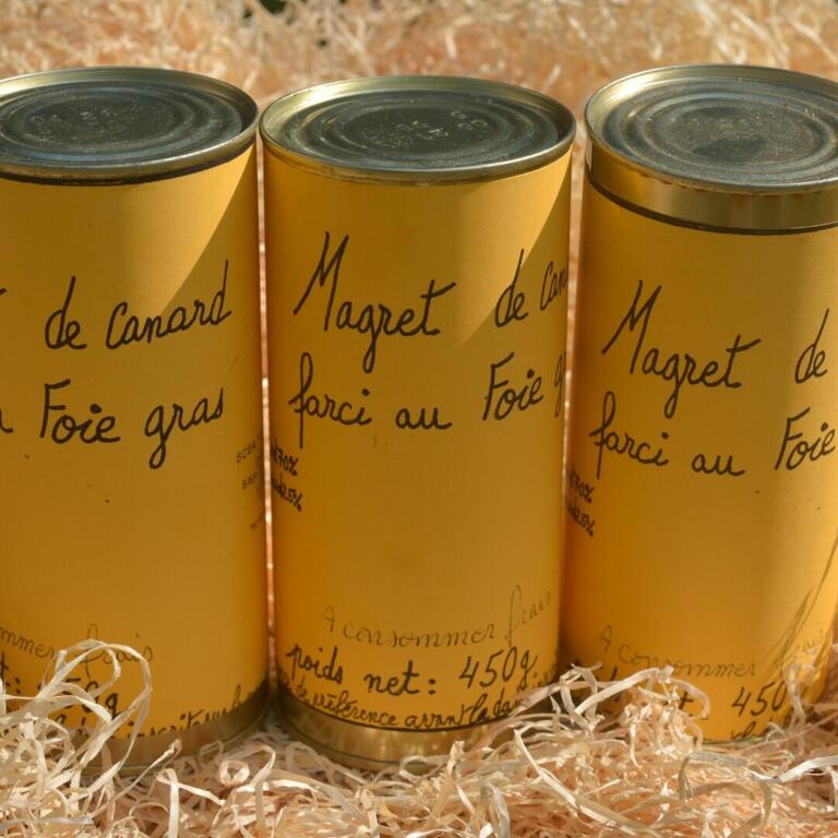 Magret de canard farci au foie gras 450 g