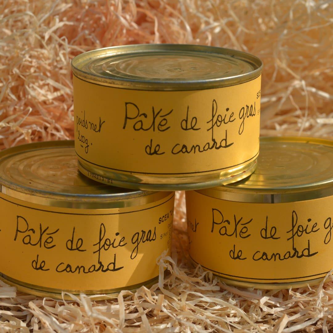 Pâté de foie gras de canard 200 g