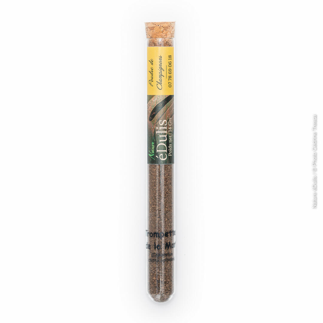 Poudre de champignons sauvages Trompettes de la mort 14 g
