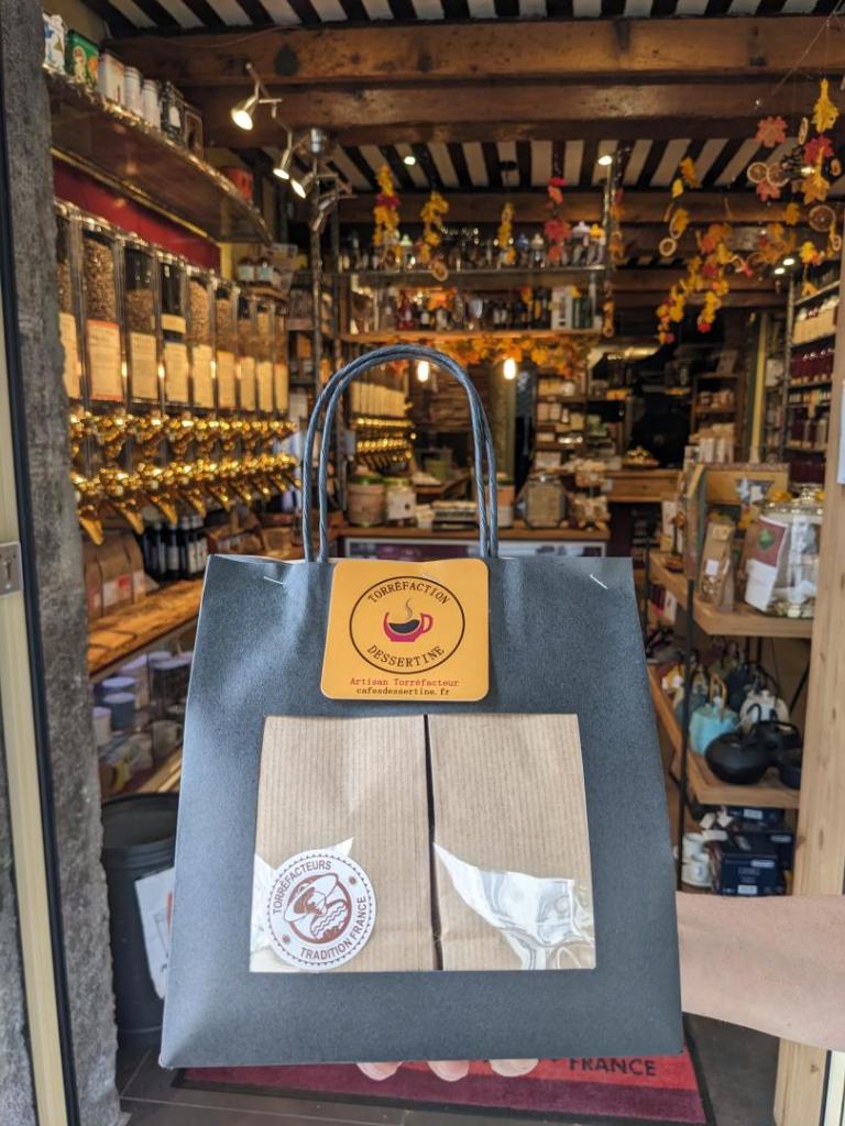 Coffret de 4 cafés en grain 4x100 g