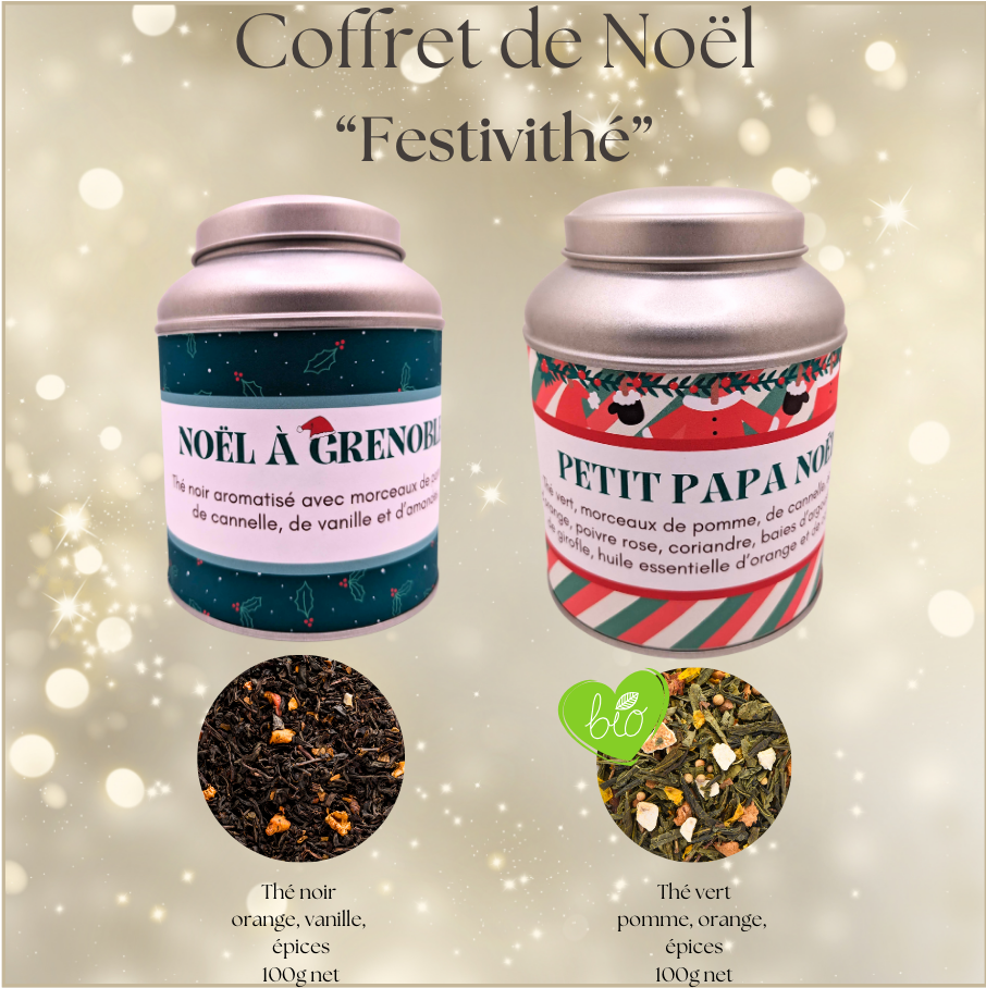 Coffret de thés Festivithé 200 g
