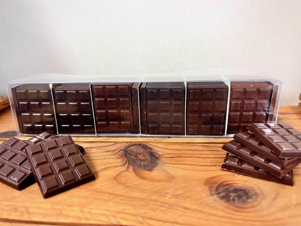 Napolitain six sortes de tablettes de chocolat grand cru 240 g