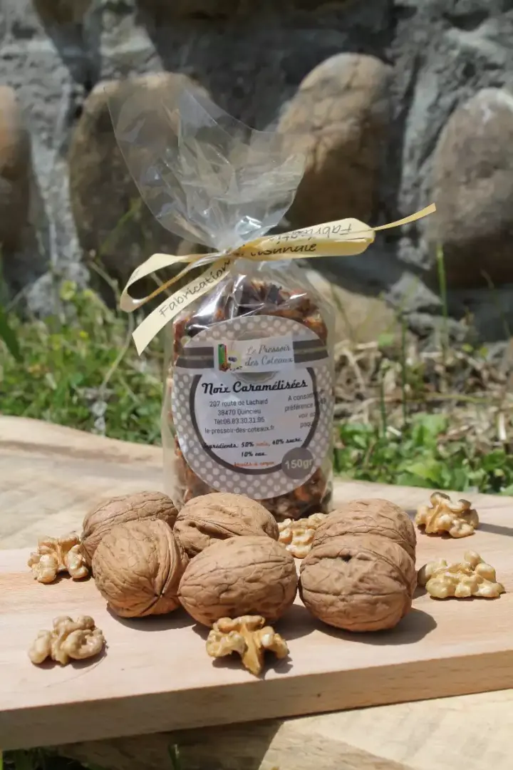 Noix caramélisées 150 g