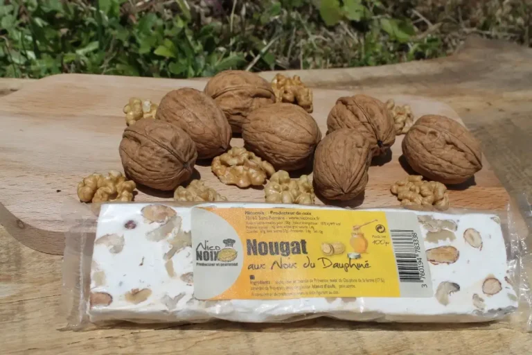 Nougat aux noix du Dauphiné - barre 100 g