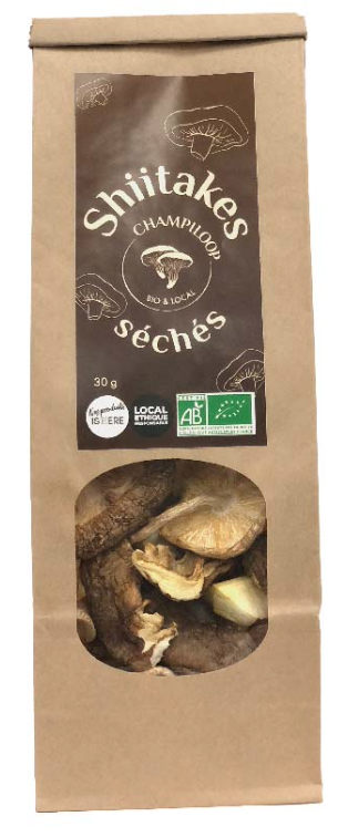 Shiitakes BIO séchés 30 g